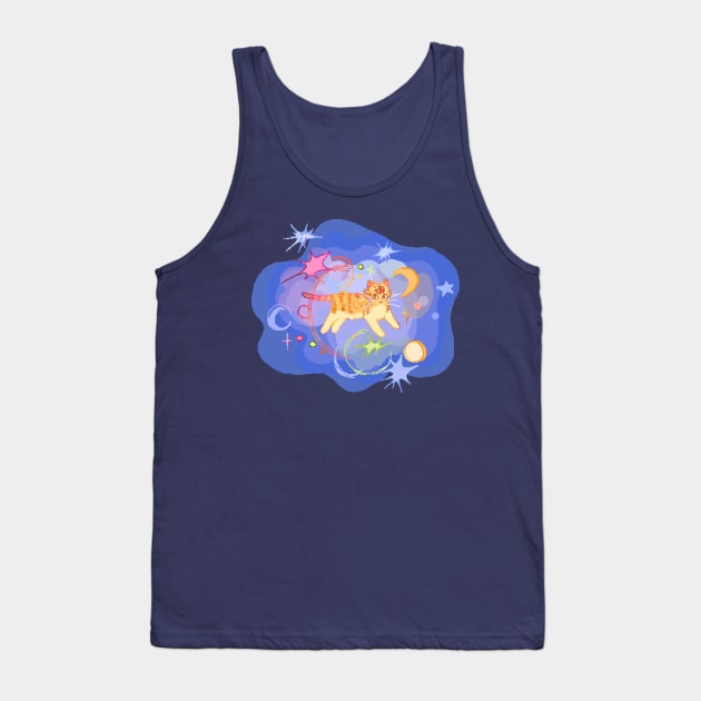 the cat who lived a million years Tank Top by bigonionhead